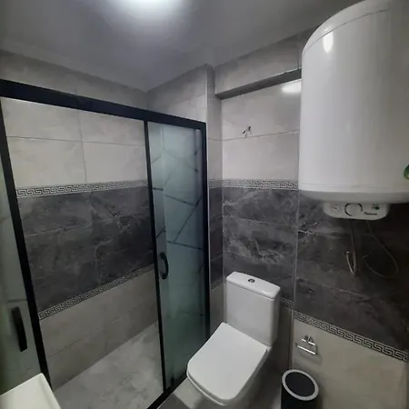 Apartmán 2+1 с видом на море, с большой террасой и бассейном Milas